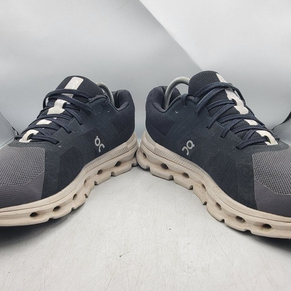 On Cloud Cloudrunner Mens Size 8.5 Black Eclipse Frost Athletic Shoes Casual - Picture 3 of 12